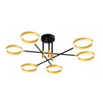 Imagen de Centro Led 30w Ring Oro 3 Tonalidades