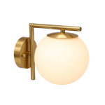 Imagen de Aplique 1 Luz Lyra Oro Mate