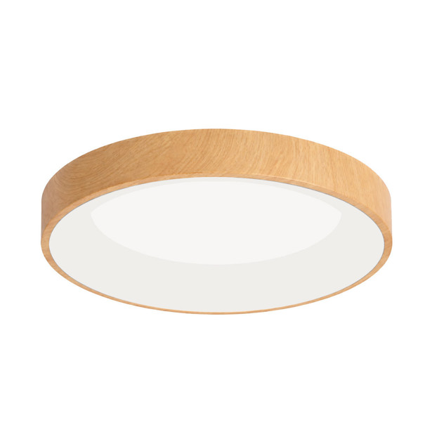 Imagen de Plafon LED 30w UFO Madera 3 Tonalidades Ø50x5cm H