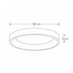 Imagen de Plafon LED 30w UFO Madera 3 Tonalidades