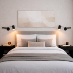 Imagen de Aplique LED 5w Cálido Articulado Negro