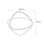 Imagen de Plafon LED 42w Dali Oro
3 Tonalidades