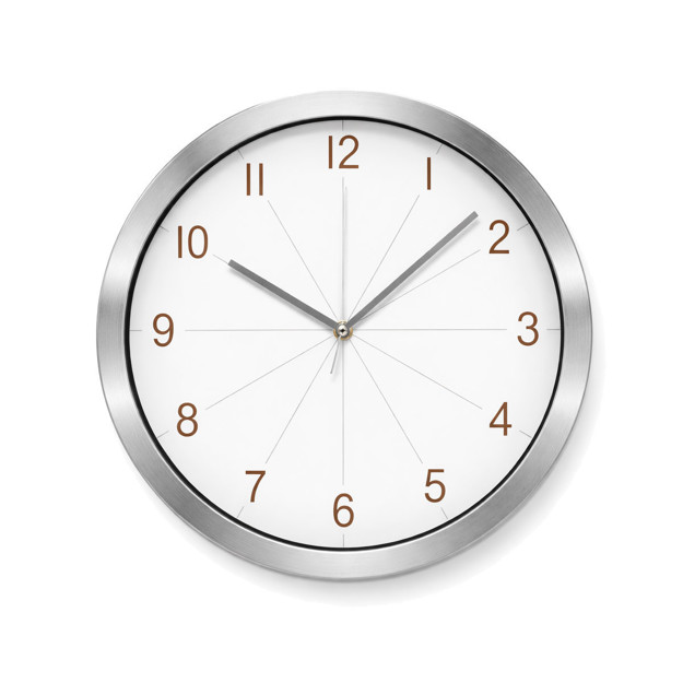 Imagen de Reloj de Pared 30cm Aluminio