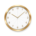 Imagen de Reloj de Pared 30cm Oro Mate