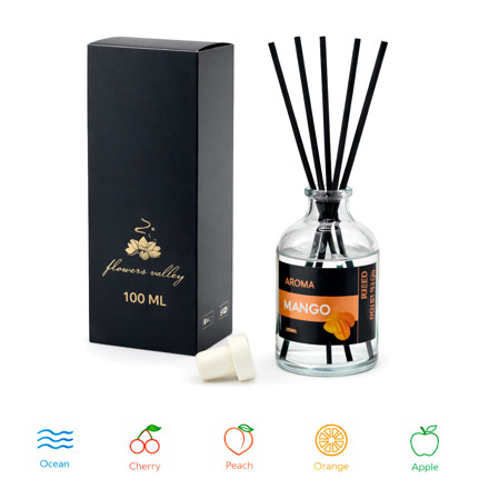 Imagen de Aromatizador con Varillas Frutales / Oceánico - 100ml