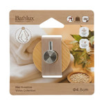 Imagen de Percha Adhesiva 1 Gancho Acero-Bambu