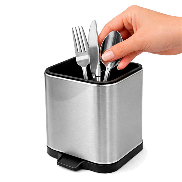 Imagen de Cubiertero de Mesa en Acero Inox. c/Pico Evacuador