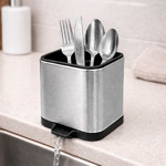 Imagen de Cubiertero de Mesa en Acero Inox. c/Pico Evacuador