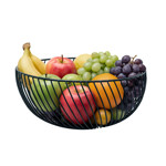 Imagen de Frutero Metálico Negro 25cm Ø