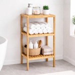 Imagen de Estantería 3 Estantes Bambu 39.5x34x80cm H