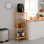 Imagen de Estantería 4 Estantes Bambu 39.5x34x112cm H