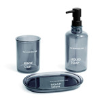 Imagen de Set de Baño Vidrio Deco 3 Pzas. ( 4 tonos )