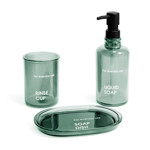 Imagen de Set de Baño Vidrio Deco 3 Pzas. ( 4 tonos )