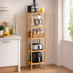 Imagen de Estantería 5 Niveles Bambu 39.5x34x144.5cm H