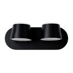 Imagen de Spot 2 Luces LED 20w Cálido Tosca Negro 25.5x10x13cm Prof