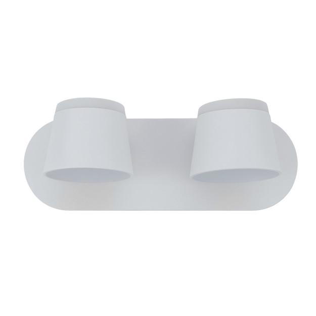 Imagen de Spot 2 Luces LED 20w Cálido  Tosca Blanco 25.5x10x13cm Prof