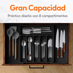 Imagen de Cubiertera Extensible Plastica Negra 33-57x38x5cm H