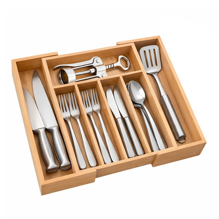 Imagen de Cubiertera Bambu Extensible 26-37.5x35.5x5cm H