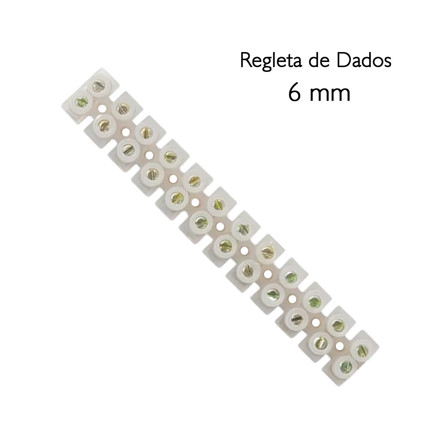 Imagen de REGLETA Dados 6mm 6Amp