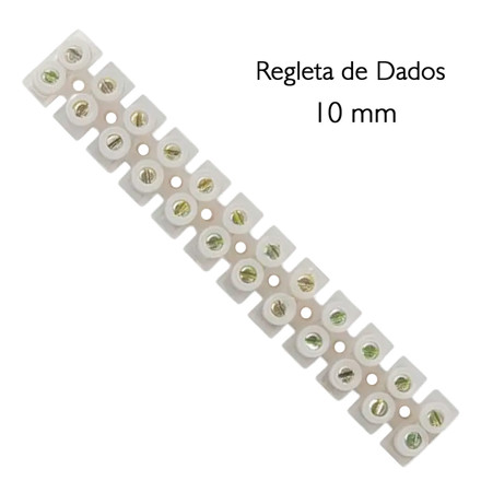 Imagen de REGLETA Dados 10mm 10Amp