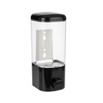 Imagen de Dispensador Jabon Líquido Negro de Pared 500 ml.
