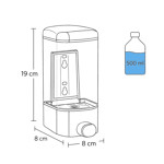 Imagen de Dispensador Jabon Líquido Negro de Pared 500 ml.