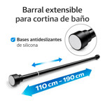 Imagen de Barral Extensible Negro N°2 110-190cm