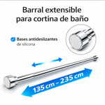Imagen de Barral Extensible Acero N°3 135-235cm