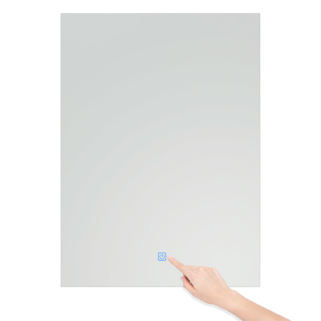 Imagen de Espejo LED 60x80cm Luz Variable 3 Tonos