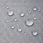 Imagen de Cortina Premium Teflón Gris 180x180cm