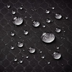 Imagen de Cortina Premium Teflón Negra 180x180cm