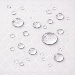 Imagen de Cortina Premium Teflón Blanca 180x180cm