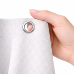 Imagen de Cortina Premium Teflón Blanca 180x180cm