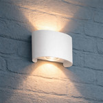 Imagen de Aplique LED Bidireccional 2w Cálido Yoko Blanco 8x3.5x6.5cm H