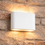 Imagen de Aplique LED Bidireccional 6w Cálido Lennon Blanco 11x3x9cm H