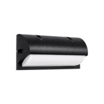 Imagen de Aplique LED 16w Cálido Curvo Negro 26x12x12.5cm H