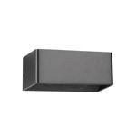 Imagen de Aplique LED Bidireccional 6w Cálido Tauro Negro 20x10x8cm H