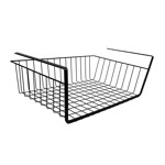 Imagen de CESTA Colgante p/estante Negro 40.5x25x14cm H