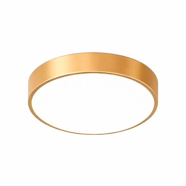 Imagen de PLAFON LED 18w Flat Oro Ø30cm