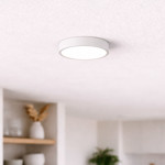 Imagen de PLAFON LED 12w Flat Blanco Ø23cm