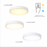 Imagen de PLAFON LED 18w Flat Blanco Ø30cm