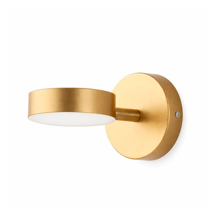 Imagen de Aplique 1 LED 5w Cálido Glam Oro Mate