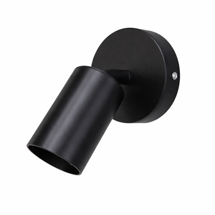 Imagen de Spot 1 Luz Gu10 Canon Negro