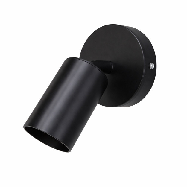 Imagen de Spot 1 Luz Gu10 Canon Negro