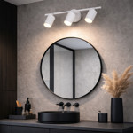 Imagen de Spot 3 Luces Gu10 Canon Blanco