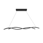 Imagen de Colgante LED 26w Wave Negro 90cm