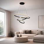 Imagen de Colgante LED 76w Ring 3 Tonalidades Ø20/40/60cm