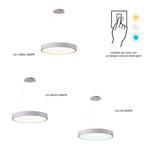 Imagen de Colgante LED 40w UFO Gris 3 Tonalidades Ø50cm