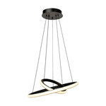 Imagen de Colgante LED 35w Ring Negro 3 Tonalidades Ø20/40cm