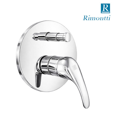 Imagen de BAÑERA Embutir Monocomando c.c.40mm c/transf. Rimontti 5 años Gtía.